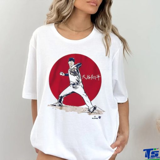 Official ShoheI ohtanI japanese flag T shirt