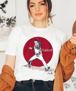 Official ShoheI ohtanI japanese flag T shirt