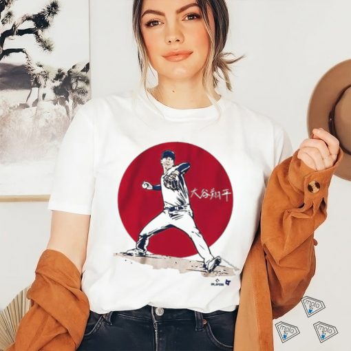 Official ShoheI ohtanI japanese flag T shirt