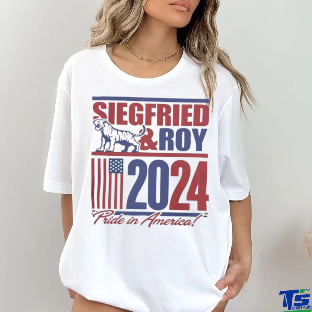 Official Siegfried And Roy 2024 Pride In America T Shirt Official Siegfried And Roy 2024 Pride In America T Shirt