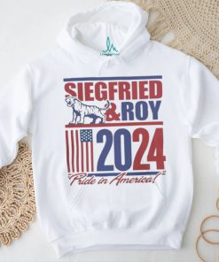 Official Siegfried And Roy 2024 Pride In America T Shirt