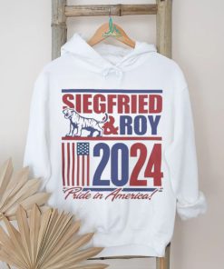 Official Siegfried And Roy 2024 Pride In America T Shirt