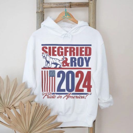 Official Siegfried And Roy 2024 Pride In America T Shirt