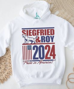 Official Siegfried and roy 2024 pride in America T shirt