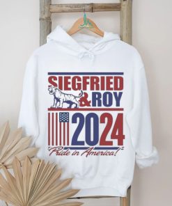 Official Siegfried and roy 2024 pride in America T shirt