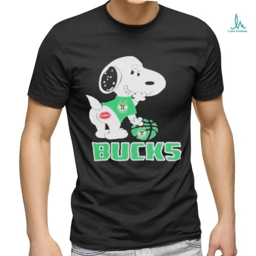 Official Snoopy Milwaukee Bucks Sexy 2023 T Shirt