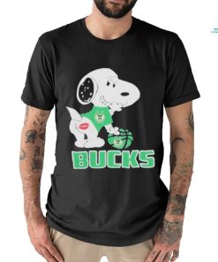 Official Snoopy Milwaukee Bucks Sexy 2023 T Shirt