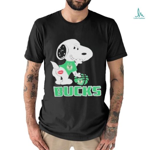 Official Snoopy Milwaukee Bucks Sexy 2023 T Shirt