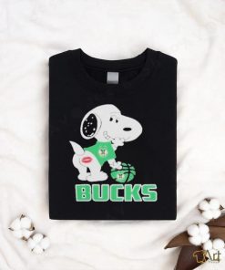 Official Snoopy Milwaukee Bucks Sexy 2023 T Shirt