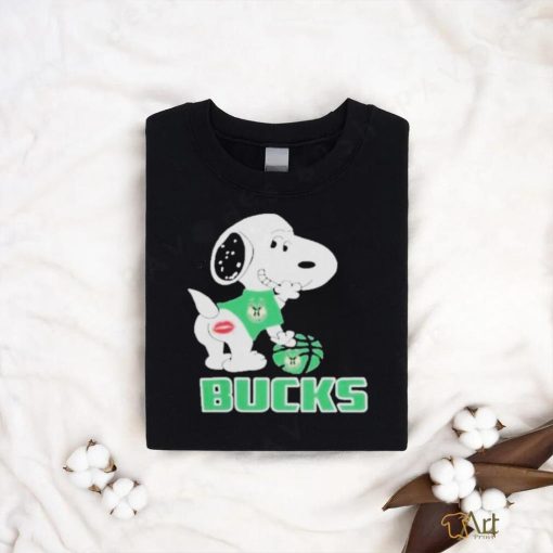 Official Snoopy Milwaukee Bucks Sexy 2023 T Shirt