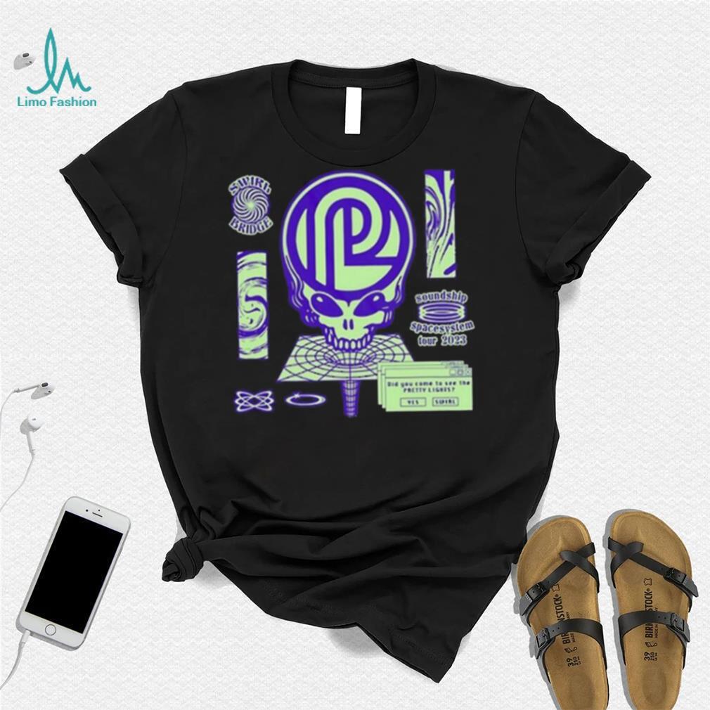 Official Soundship Spacesystem Tour 2023 Pretty Lights Alien Shirt Official Soundship Spacesystem Tour 2023 Pretty Lights Alien Shirt