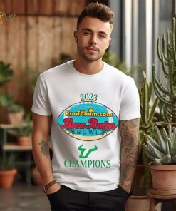 Official South Florida Bulls 2023 Roofclaim Boca Raton Bowl Champions Shirt