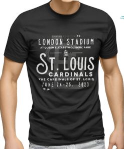 Official St. louis cardinals london series 2023 iconic vintage ticket Shirt