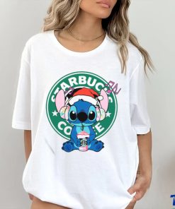 Official Stitch Drink Starbucks Coffee T shirt