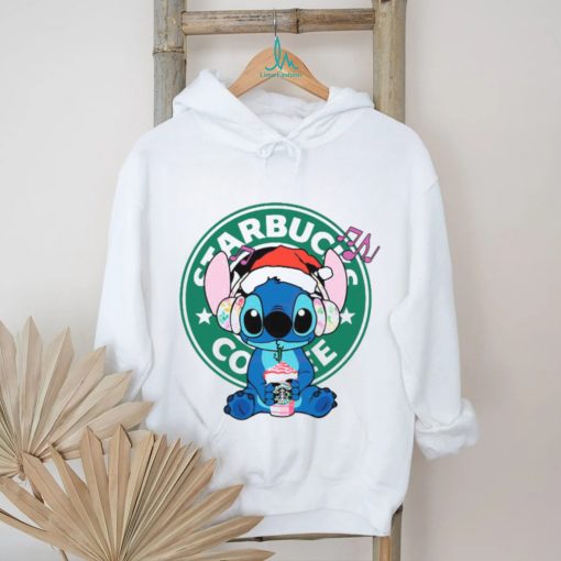 Official Stitch Drink Starbucks Coffee T shirt