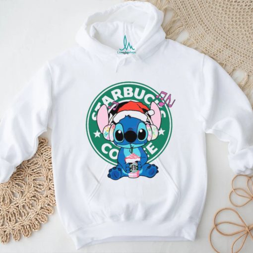 Official Stitch Drink Starbucks Coffee T shirt