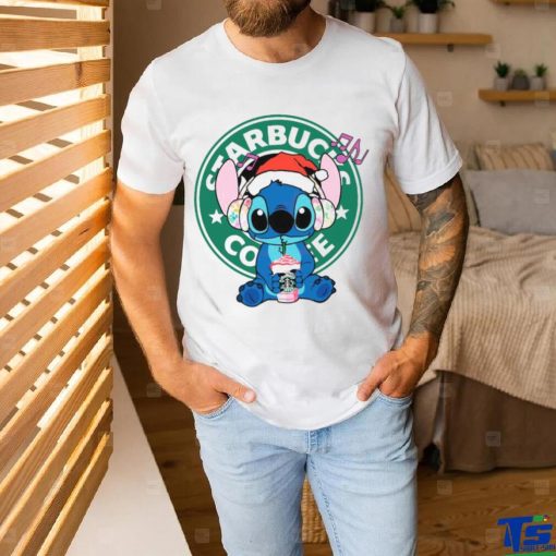 Official Stitch Drink Starbucks Coffee T shirt
