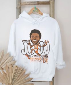 Official Tennessee Volunteers Josiah Jojo Jordan James T shirt