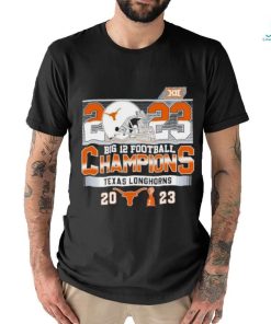 Official Texas Longhorns Big 12 Football Champions 2023 Shirt