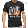 Official Texas Volleyball Big 12 Champions 2023 T Shirt