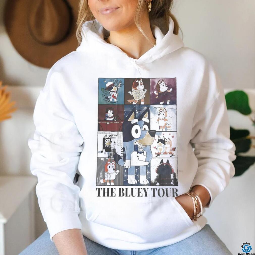 Official The Bluey Tour Shirt Official The Bluey Tour Shirt