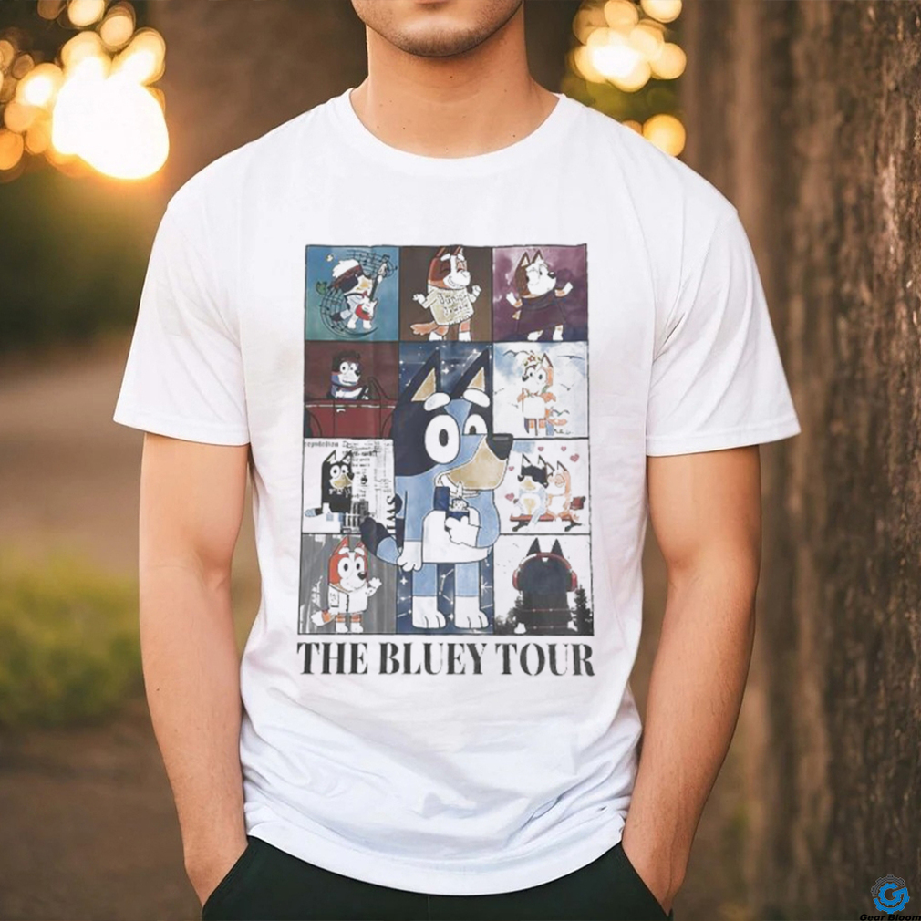 Official The Bluey Tour Shirt Official The Bluey Tour Shirt