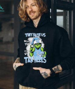 Official The Grinch They Hate Us Because Ain’t Us UNC Tar Heels Basketball Christmas Shirt