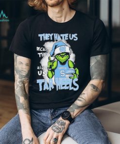 Official The Grinch They Hate Us Because Ain’t Us UNC Tar Heels Basketball Christmas Shirt