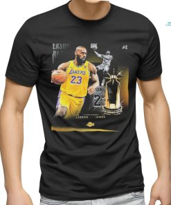 Official The Inaugural 2023 NBA In Season Tournament MVP Is LeBron James Of Los Angeles Lakers Shirt
