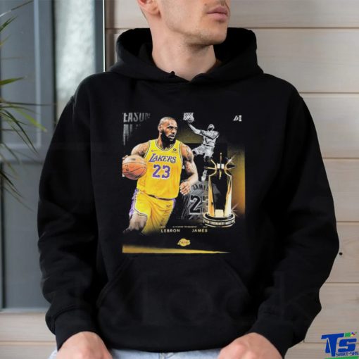 Official The Inaugural 2023 NBA In Season Tournament MVP Is LeBron James Of Los Angeles Lakers Shirt