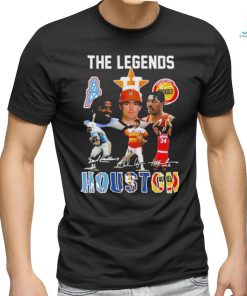 Official The Legends Of Houston T Shirt