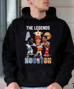 Official The Legends Of Houston T Shirt