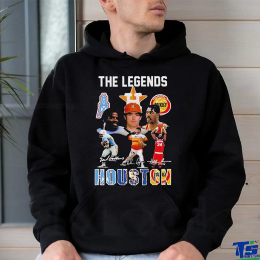 Official The Legends Of Houston T Shirt