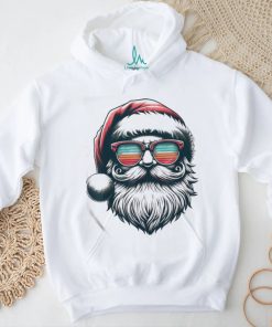 Official The Santa Face Retro Sunglasses Christmas Xmas Men Women Kids Shirt