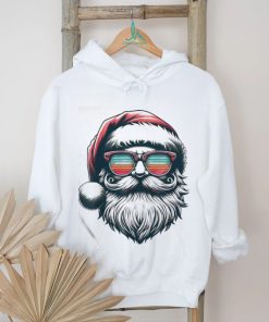Official The Santa Face Retro Sunglasses Christmas Xmas Men Women Kids Shirt