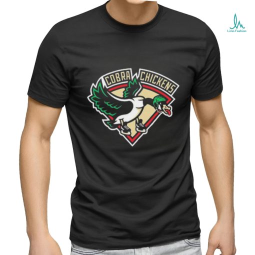 Official The prince albert Cobra chickens logo T shirt