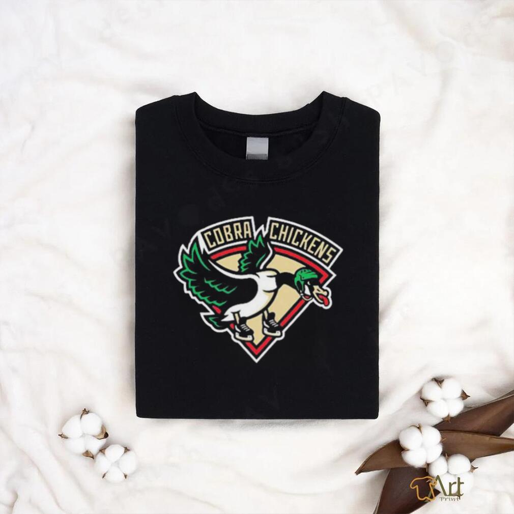 Official The prince albert Cobra chickens logo T shirt Official The prince albert Cobra chickens logo T shirt