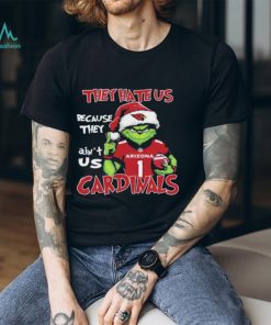 Official They Hate US Arizona Cardinals Football Santa Grinch Christmas shirt, hoodie, sweater, long sleeve and tank top Official They Hate US Arizona Cardinals Football Santa Grinch Christmas shirt