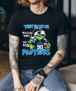 Official They Hate US Carolina Panthers Football Santa Grinch Christmas shirt
