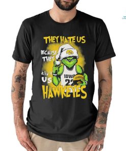 Official They Hate Us Because They Ain’t Us Hawkeyes Grinch T Shirt