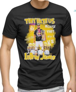 Official They Hate Us Because They Ain’t Us Lebron James 1st NBA Cup Champions 2023 T Shirt