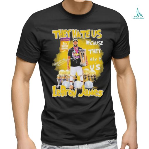Official They Hate Us Because They Ain’t Us Lebron James 1st NBA Cup Champions 2023 T Shirt