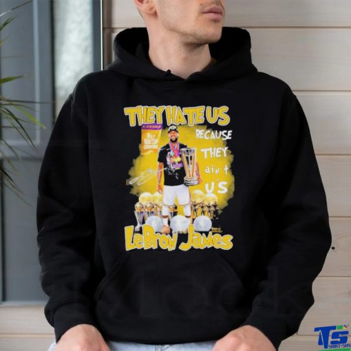 Official They Hate Us Because They Ain’t Us Lebron James 1st NBA Cup Champions 2023 T Shirt