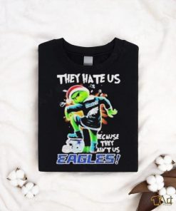 Official They hate us because they ain’t us philadelphia eagles T shirt