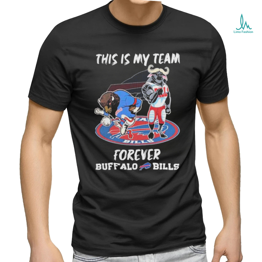 Official This Is My Team Forever Buffalo Bills Football Shirt Official This Is My Team Forever Buffalo Bills Football Shirt