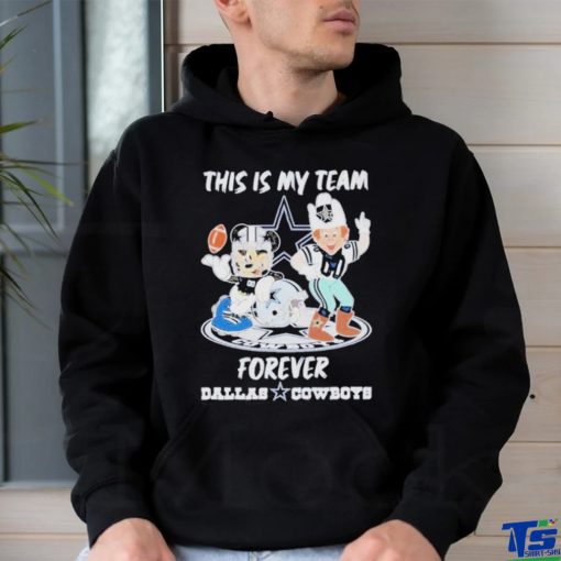 Official This Is My Team Forever Dallas Cowboys T Shirt