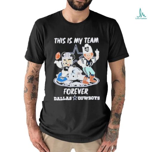 Official This Is My Team Forever Dallas Cowboys T Shirt