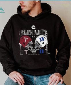 Official Troy Trojans Vs Duke Blue Devils 2023 Birmingham Bowl Head To Head Shirt