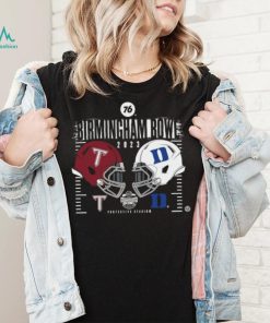 Official Troy Trojans Vs Duke Blue Devils 2023 Birmingham Bowl Head To Head Shirt