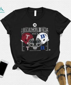 Official Troy Trojans Vs Duke Blue Devils 2023 Birmingham Bowl Head To Head Shirt